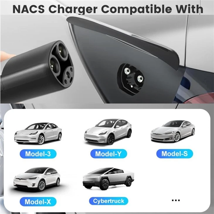 NACS Tesla 16A Home Car Electric Charger